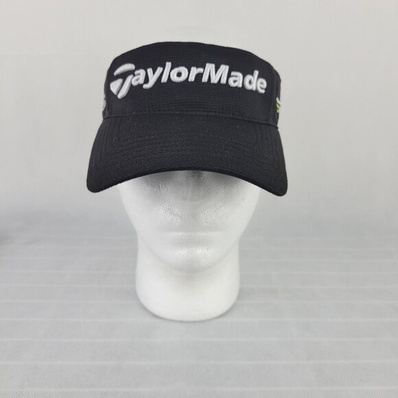 Taylormade Golf Sun Visor Embroidered R11S RBZ Black OSFA Adjustable Hat - Picture 2 of 10